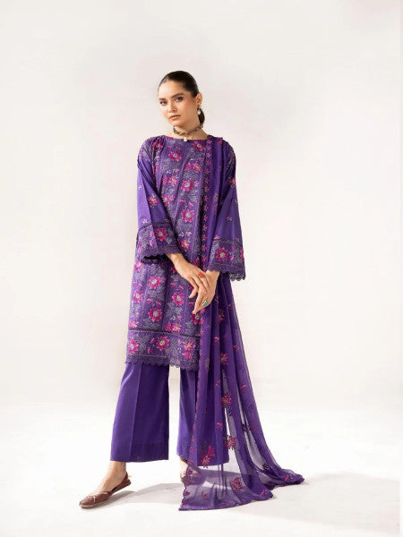 ELEGANCE BY KHOOBSURAT UN-STITCHED 3PC | KE-03