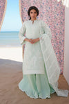 SAHAR LAWN CHIKANKARI UN-STITCHED 3PC | S24-CK-V2-02