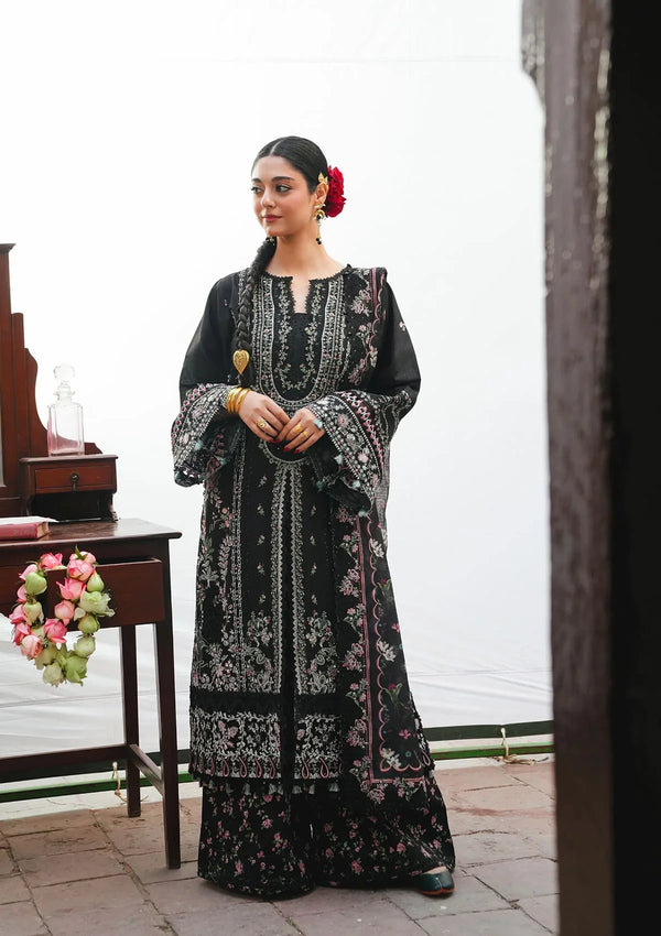 EK FASANA BY KAHF UN-STITCHED 3PC | KLB-3B SIYAARA