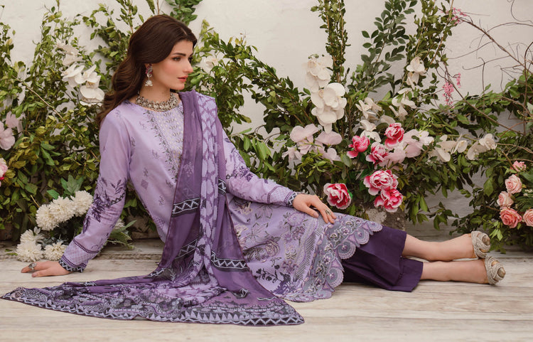 MASHAAL BY RAMSHA LUXURY LAWN-3PC | L-1005