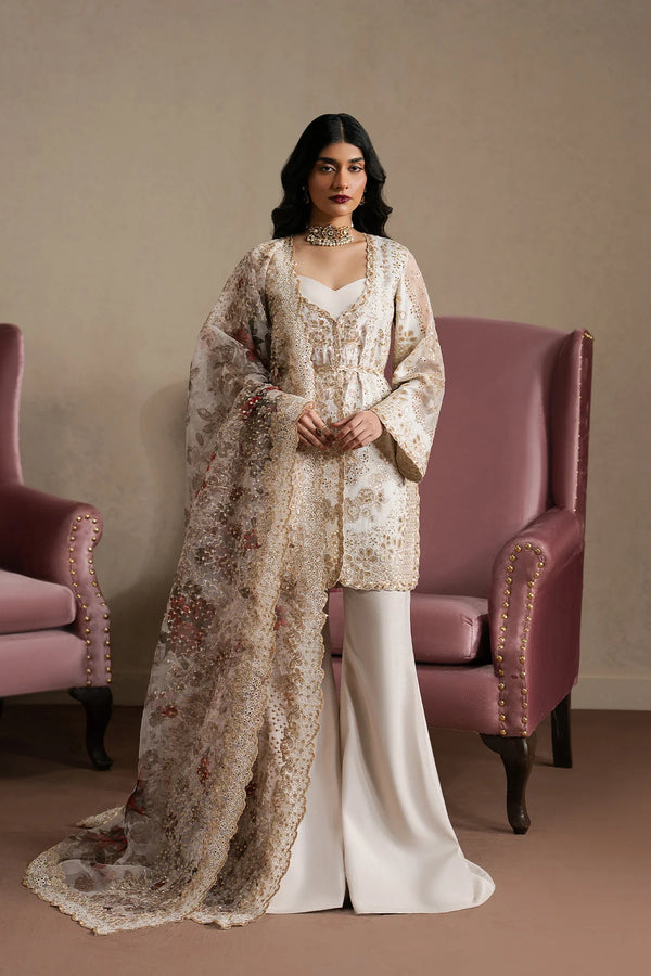 QURBAT BY AYZEL UJN-STITCHED 3PC | Riwaayat