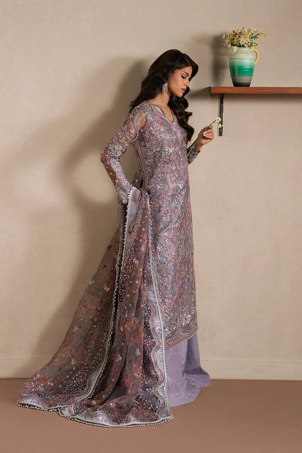 QURBAT BY AYZEL UJN-STITCHED 3PC | Maujood