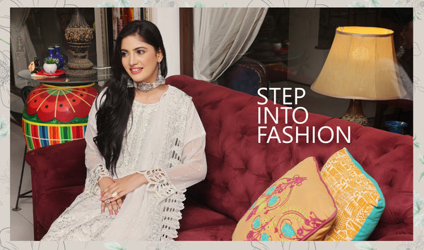 ZAAMIRAH BY BIN HAMEED SEMI-STITCHED 3PC | D-06