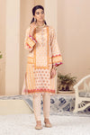 CROSS STITCH - UNSTITCHEDTWO PIECE DAILY LAWN (SCARLET GLOW)