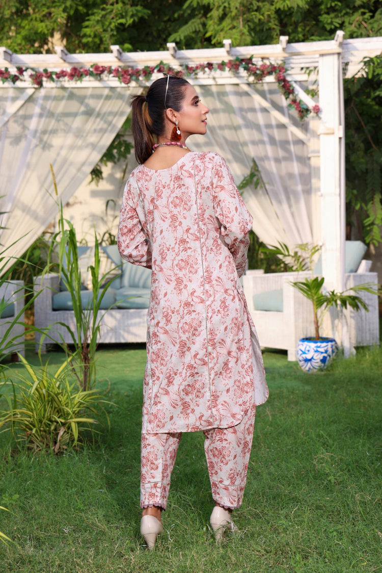 IDENTIC SEPERATES UN-STITCHED LAWN 2PC BY REGALIA - 15