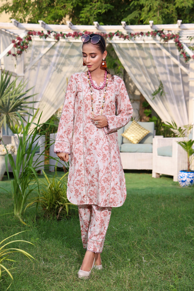 IDENTIC SEPERATES UN-STITCHED LAWN 2PC BY REGALIA - 15