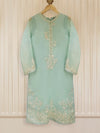 AGHA NOORTWO PIECE PURE ORGANZA S105261