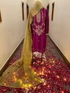 AZAL LUXURY PRET MAGENTA GOLD - 01