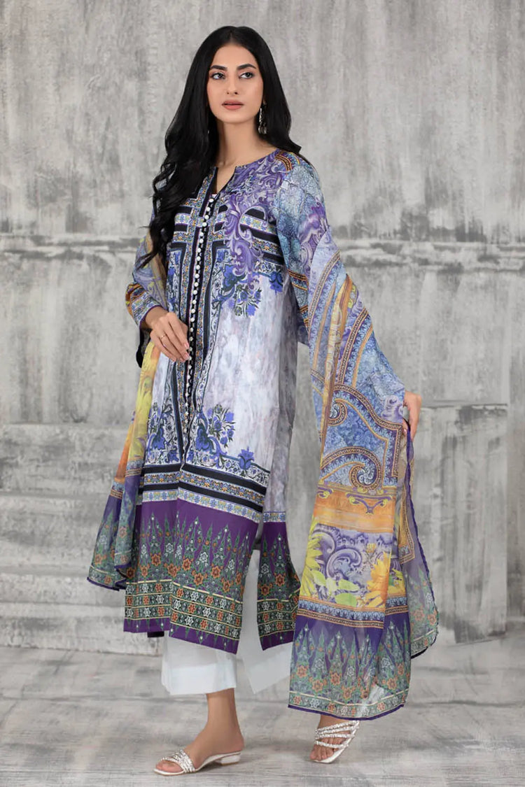 REGALIA LAWN UN-STITCHED 3PC BY GUL AHMED- RGF-32013