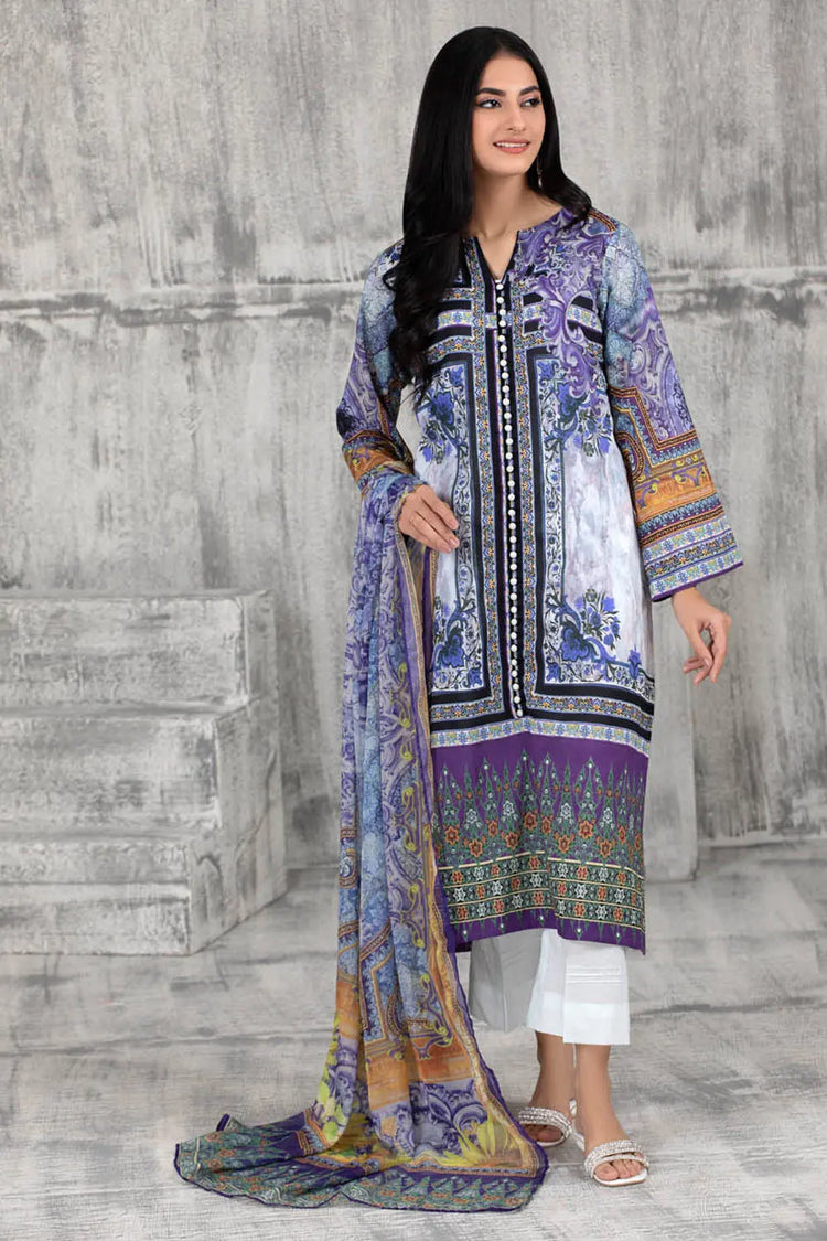 REGALIA LAWN UN-STITCHED 3PC BY GUL AHMED- RGF-32013