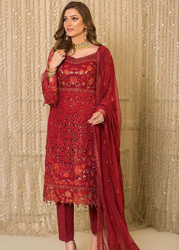 VIVELA FETE-IMROZIA EMBROIDERED ORGANZA-05