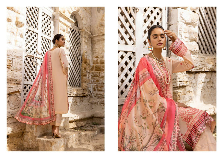 KALYAN CHIKANKAR EMBROIDERED LAWN BY ZS -07