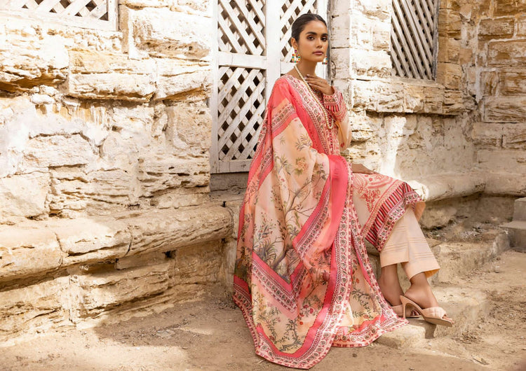 KALYAN CHIKANKAR EMBROIDERED LAWN BY ZS -07