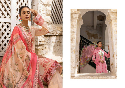 KALYAN CHIKANKAR EMBROIDERED LAWN BY ZS -07