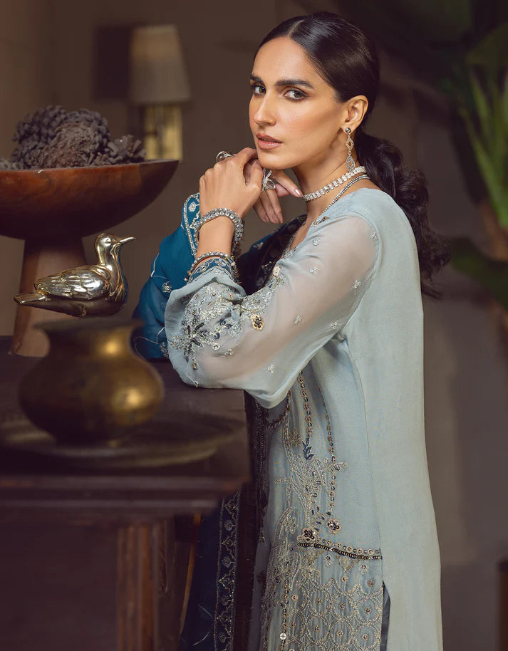 LE FESTA CHIFFON UN-STITCHED BY EMAAN ADEEL - LF-709