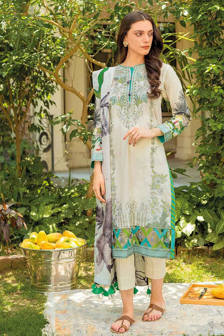 Gul Ahmed 3PC Unstitched Cotton Zari Suit CNZ-12003