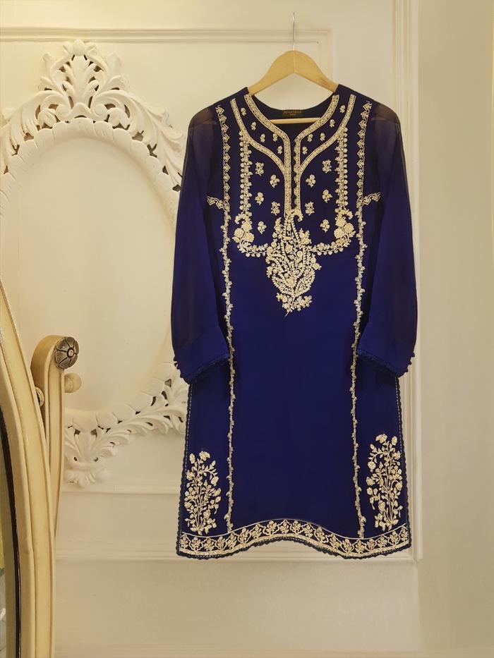 AGHA NOOR PURE CHIFFON SHIRT S102770