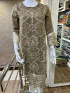 AGHA NOOR REPLICA STITCHED- 11 BROWN