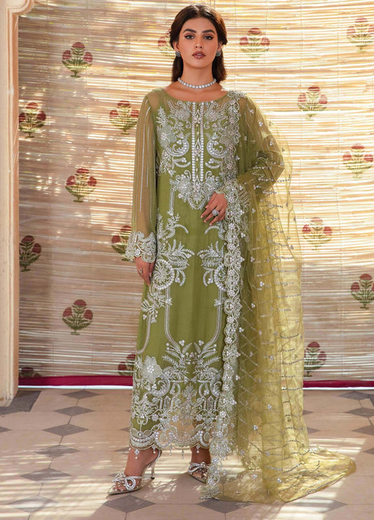 MAJESTIC BY IMROZIA EMBROIDERED CHIFFON M-05 Ethereal