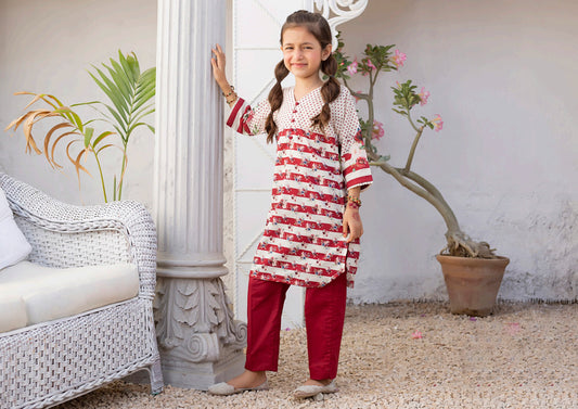 NANNI PARI KIDS WEAR LAWN STITCHED 2022 BY REGALIA - 03