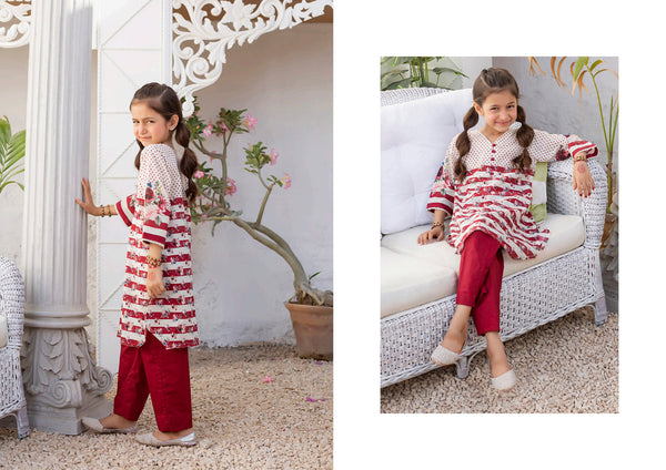 NANNI PARI KIDS WEAR LAWN STITCHED 2022 BY REGALIA - 03